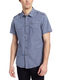 Marc Ecko Cut & Sew Men's Minicheck Marc Ecko Cut & Sew Men's Minicheck