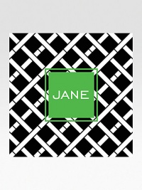 Set of disposable coasters adds a special touch to cocktail hour or a dinner party. Arrives in a Lucite box with a lid for easy storage. Perfect gift idea Set of 125 coasters Made of heavyweight paperboard Set: 4 X 4 X 3 Made in USAFOR PERSONALIZATION Select a quantity, then scroll down and click on PERSONALIZE & ADD TO BAG to choose and preview your monogramming options. Please allow 2 weeks for delivery. Set of disposable coasters adds a special touch to cocktail hour or a dinner party. Arrives in a Lucite box with a lid for easy storage. Perfect gift idea Set of 125 coasters Made of heavyweight paperboard Set: 4 X 4 X 3 Made in USAFOR PERSONALIZATION Select a quantity, then scroll down and click on PERSONALIZE & ADD TO BAG to choose and preview your monogramming options. Please allow 2 weeks for delivery.