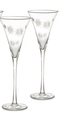 Marquis By Waterford Celebration Champagne Flutes, Set of 2 Marquis By Waterford Celebration Champagne Flutes, Set of 2