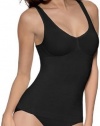 Bali Seamless Firm Control V-Neck Top 8415, XL, Black