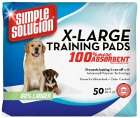 Simple Solution Training Pads, 50 Pads, Extra Large Simple Solution Training Pads, 50 Pads, Extra Large