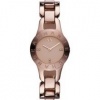 Armani Exchange Rose Gold-Tone Stainless Steel Ladies Watch AX4095