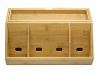 Lipper International 812 Bamboo Charging Station Lipper International 812 Bamboo Charging Station