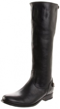 FRYE Women's Melissa Back Zip Knee-High Boot,Black Soft Vintage Leather,7 M US FRYE Women's Melissa Back Zip Knee-High Boot,Black Soft Vintage Leather,7 M US