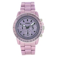 Fossil Women's CH2747 Stainless Steel Analog Purple Dial Watch Fossil Women's CH2747 Stainless Steel Analog Purple Dial Watch