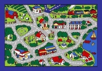 Fun Time Country Road Kids Rug Size: 3'3 x 4'10 Fun Time Country Road Kids Rug Size: 3'3 x 4'10