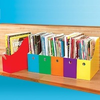 Six Colorful Magazine Files Six Colorful Magazine Files