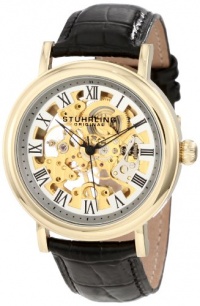 Stuhrling Original Men's 313A.333531 Classic Delphi Macbeth Mechanical Skeleton Gold Tone Watch Stuhrling Original Men's 313A.333531 Classic Delphi Macbeth Mechanical Skeleton Gold Tone Watch