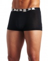 Papi Mens Cotton Modal Brazilian Trunk, Black, X-Large