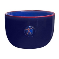 Kosta Boda Jupiter Bowl, Black/Red Kosta Boda Jupiter Bowl, Black/Red