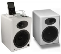 A5 Premium Powered Bookshelf Speakers (White) A5 Premium Powered Bookshelf Speakers (White)