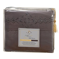 Bed Sheet Set - Queen Size, Charcoal Stone Gray, - Premier 1800 Series Clara Clark Design Bed Sheet Set - Queen Size, Charcoal Stone Gray, - Premier 1800 Series Clara Clark Design