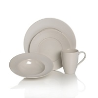A simplistic and versatile assortment of dinnerware with just a touch of design interest! Montauk has a dual finish surface of glazed interior and matte rim that lends this everyday pattern to be anything but dull. Each item is available in 4 colors - Black, Brown, White & Tan - to layer and style your table in tonal neutrals. A simplistic and versatile assortment of dinnerware with just a touch of design interest! Montauk has a dual finish surface of glazed interior and matte rim that lends this everyday pattern to be anything but dull. Each item is available in 4 colors - Black, Brown, White & Tan - to layer and style your table in tonal neutrals.