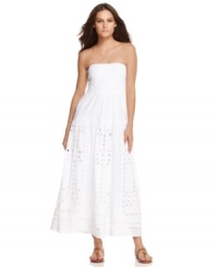 Casually captivating, MICHAEL Michael Kors petite maxi dress spells summer. Wear with jeweled flats for a breathtaking vacation look or for an al fresco dinner date. Casually captivating, MICHAEL Michael Kors petite maxi dress spells summer. Wear with jeweled flats for a breathtaking vacation look or for an al fresco dinner date.