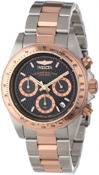 Invicta Men's 6932 Speedway Professional Collection Chronograph 18k Rose Gold-Plated and Stainless Steel Watch Invicta Men's 6932 Speedway Professional Collection Chronograph 18k Rose Gold-Plated and Stainless Steel Watch
