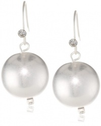Kenneth Cole New York Urban Marcasite Round Bead Drop Earrings Kenneth Cole New York Urban Marcasite Round Bead Drop Earrings
