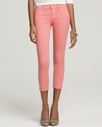 J Brand Jeans - Crop Skinny Jeans in Coral J Brand Jeans - Crop Skinny Jeans in Coral