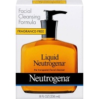 Neutrogena Fragrance Free Liquid Facial Cleansing Formula, 8 Oz (Pack of 4)