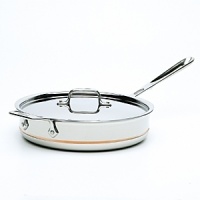 All-Clad Copper Core 3 Quart Covered Sauté Pan All-Clad Copper Core 3 Quart Covered Sauté Pan