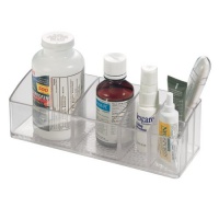 InterDesign Med+ 9-Inch Organizer, Clear InterDesign Med+ 9-Inch Organizer, Clear