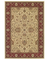 Evoking classing Persian patternwork in a gold, ebony and cream ground, the Tamena area rug from Couristan offers intricate beauty for your floors. Woven of heat-set Courton™ polypropylene, a synthetic fiber that's meticulously crafted for durability. Evoking classing Persian patternwork in a gold, ebony and cream ground, the Tamena area rug from Couristan offers intricate beauty for your floors. Woven of heat-set Courton™ polypropylene, a synthetic fiber that's meticulously crafted for durability.
