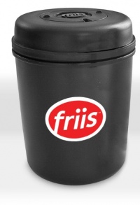 Friis 16-Ounce Coffee Vault, Black Polymer Friis 16-Ounce Coffee Vault, Black Polymer