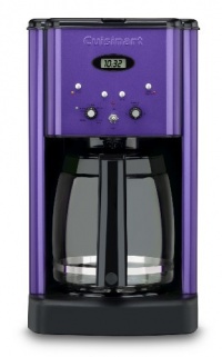 Cuisinart DCC-1200MPUR Brew Central 12-Cup Programmable Coffeemaker, Metallic Purple