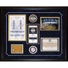 Steiner Sports MLB New York Yankees 2009 Opening Day Comm Ticket Collage with Authentic Dirt from Stadium Package C