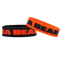 NFL Chicago Bears Bulky Bandz Bracelet 2-Pack