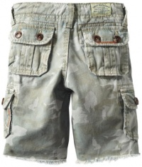 True Religion Boys 2-7 Recon Camo Overdye Twill Cargo Short, Sea Grass, 2 True Religion Boys 2-7 Recon Camo Overdye Twill Cargo Short, Sea Grass, 2