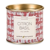 Tucked into a chic paint tin, this Illume scented candle, part of the Modern Natural series, comes in two scents, each crafted from natural soy and beeswax and blended with fine essential oils.Tuscan Olive - French tarragon and olive leaf combine with Mandarin peel and lotus petals to create a deliciously pure fragranceCitron Basil - Citron zest and basil leaf are infused with Spanish rosemary and green hyacinth for a refreshing aroma Tucked into a chic paint tin, this Illume scented candle, part of the Modern Natural series, comes in two scents, each crafted from natural soy and beeswax and blended with fine essential oils.Tuscan Olive - French tarragon and olive leaf combine with Mandarin peel and lotus petals to create a deliciously pure fragranceCitron Basil - Citron zest and basil leaf are infused with Spanish rosemary and green hyacinth for a refreshing aroma