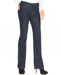 These Levi's 512 bootcut jeans you know you'll look good in, complete with a slimming tummy panel! These Levi's 512 bootcut jeans you know you'll look good in, complete with a slimming tummy panel!