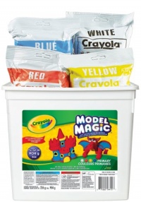 Crayola 57-4415 Model Magic Modeling Compound, 2-lb. Bucket, Asstd Colors, Four 8-oz. Pouches Crayola 57-4415 Model Magic Modeling Compound, 2-lb. Bucket, Asstd Colors, Four 8-oz. Pouches