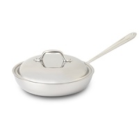 The French skillet features a large surface area and round sides that superlatively retain heat while preventing spattering. Handcrafted of American-made steel in Pennsylvania-as it has been for four decades-it is ideal for searing, browning and pan-frying everything from meats to eggs. The French skillet features a large surface area and round sides that superlatively retain heat while preventing spattering. Handcrafted of American-made steel in Pennsylvania-as it has been for four decades-it is ideal for searing, browning and pan-frying everything from meats to eggs.