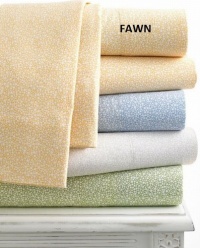 Martha Stewart Collection Bedding, Pair of Droplets 200 Thread Count Standard Pillowcases Fawn Martha Stewart Collection Bedding, Pair of Droplets 200 Thread Count Standard Pillowcases Fawn