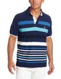 Nautica Men's Open Seas Short Sleeve Polo Nautica Men's Open Seas Short Sleeve Polo