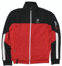RLX Ralph Lauren Men's Active Terry Track Jacket (African Red) RLX Ralph Lauren Men's Active Terry Track Jacket (African Red)