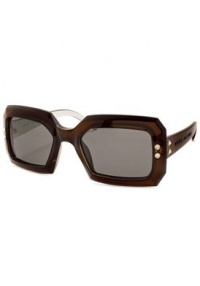 Marc Jacobs Shield Sunglasses 147/S/0LIN/LV/54/: Brown Silver/Smoke Marc Jacobs Shield Sunglasses 147/S/0LIN/LV/54/: Brown Silver/Smoke