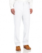 Perry Ellis Men's Flat Front Pant