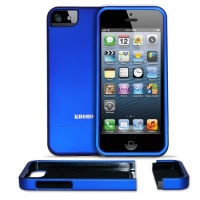 KHOMO Blue Slider Case with Rubberized texture for newly released Apple iPhone 5 KHOMO Blue Slider Case with Rubberized texture for newly released Apple iPhone 5