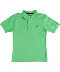 Nautica Solid Pique Polo (Sizes 8 - 20) - jade green, 10 - 12 Nautica Solid Pique Polo (Sizes 8 - 20) - jade green, 10 - 12