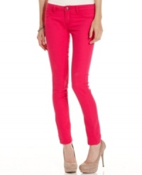 Take a walk on the bright side in these candy-colored skinny jeans from Tinseltown! Take a walk on the bright side in these candy-colored skinny jeans from Tinseltown!