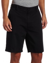 Nautica Men's Cotton Twill Flat Front Short