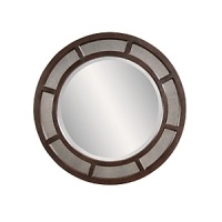 Perfect for over a dresser or basin, this stylish mirror is timeless and alluring. Perfect for over a dresser or basin, this stylish mirror is timeless and alluring.