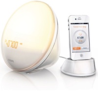 Philips HF3550/60 Iphone Controlled Wake-Up Light with Colored Sunrise Simulation, White Philips HF3550/60 Iphone Controlled Wake-Up Light with Colored Sunrise Simulation, White