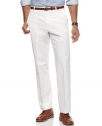 From your desk to dockside, these twill pants from Perry Ellis are a versatile addition to your wardrobe. From your desk to dockside, these twill pants from Perry Ellis are a versatile addition to your wardrobe.