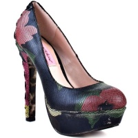 Betsey Johnson Women's Ditan Platform Pump,Black Multi,7 M US Betsey Johnson Women's Ditan Platform Pump,Black Multi,7 M US