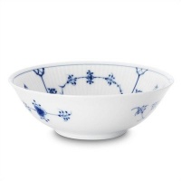 Royal Copenhagen Blue Fluted Plain Cereal Bowl Royal Copenhagen Blue Fluted Plain Cereal Bowl