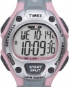 Timex Women's T5H471 Ironman Traditional 30-Lap Pink Fast Wrap Velcro Strap Watch