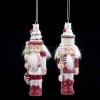 Noble Gems Cake Hat Nutcracker Glass Ornaments